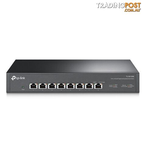 TP-Link TL-SX1008 8-Port 10G Desktop Rackmount Switch - TP-Link - 6935364030919 - TL-SX1008