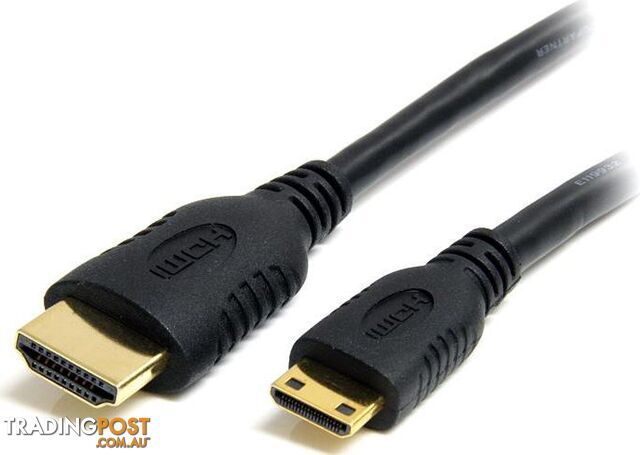 StarTech HDACMM2M 2m High Speed HDMI to HDMI Mini Cable - StarTech -...
