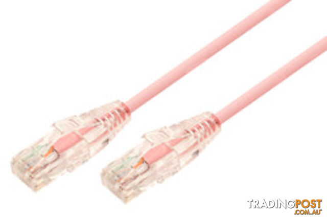Comsol UTP-02-C6A-UT-SPK 2m 10GbE Ultra Thin Cat 6A UTP Snagless Patch Cable...