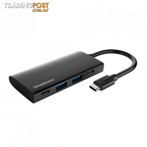 Simplecom CH382 USB 3.2 Gen 2 USB-C 4 Port 10 Gbps Hub (2 USB A and 2 USB C) -...