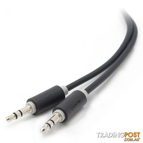 Alogic MM-AD-02 3.5mm Stereo Audio Cable Male to Male 2m - Alogic - 9319866048622 - MM-AD-02