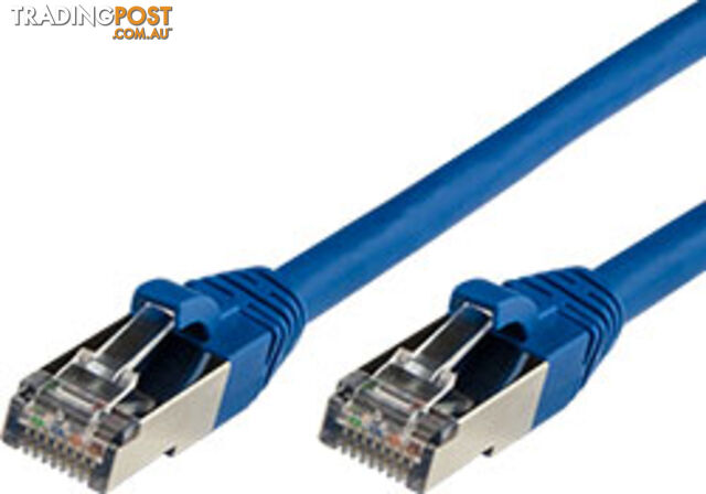 Comsol STP-10-C6A-BLU 10M 10GbE Cat 6A S/FTP Shielded Patch Cable - Blue -...