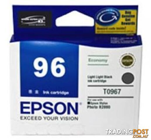 Epson C13T096990 T0969 Light Black K3 Ultrachrome Ink Cartridge - Epson - 4710859465719 - C13T096990