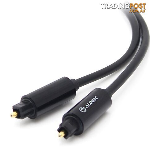 Alogic TL-AD-02 Premium 2m Fibre Toslink Digital Audio Cable -  Male to Male - Alogic - 9319338745981 - TL-AD-02