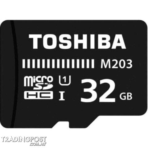 Toshiba THN-M203K0320A4 M203 Micro SDHC Memory Card 32GB - Toshiba - 4547808809603 - THN-M203K0320A4