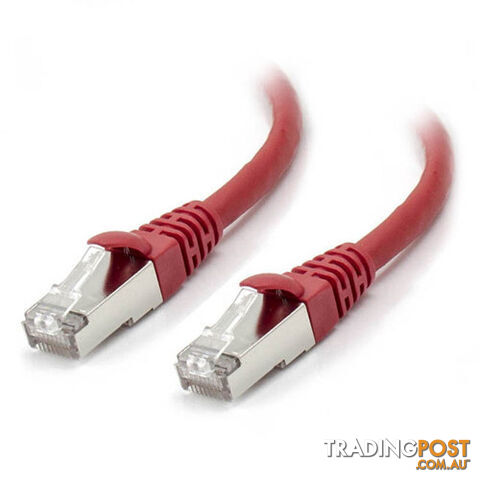 Alogic C6A-05-RED-SH 5m Red 10GbE Shielded CAT6A LSZH Network Cable - Alogic - 9350784005953 - C6A-05-RED-SH