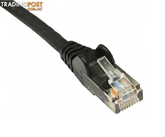 AKY CB-CAT6A-15BK CAT6A Gigabit Network Cable 15m Black - Generic - 750258579444 - CB-CAT6A-15BK