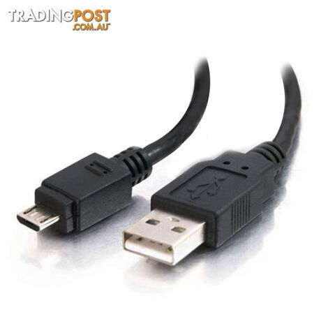 Alogic USB2-0.25-MCAB 25cm USB 2.0 Type A to Type B Micro Cable - Male to Male - Alogic - 9319802589639 - USB2-0.25-MCAB