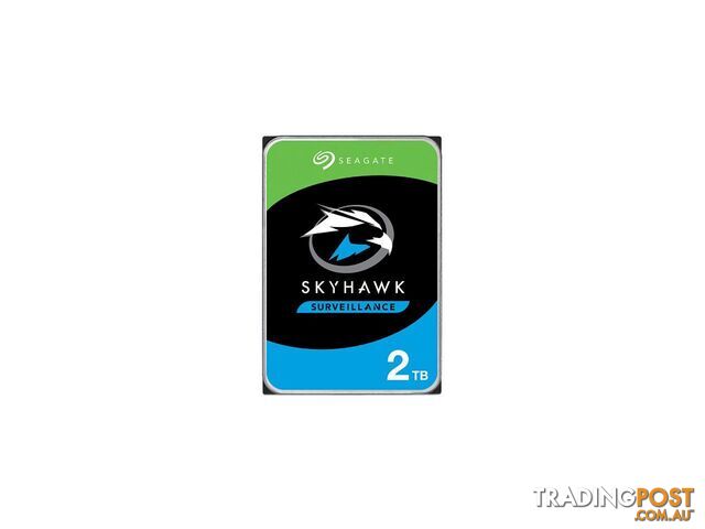 Seagate ST2000VX015 SkyHawk Surveillance HDD 3.5" 2TB SATA 5900RPM 64MB CACHE NO ENCRYPTION 3YRS - Seagate - 763649145029 - ST2000VX015