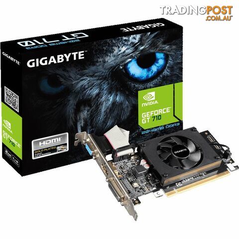 Gigabyte N710D3-2GL-V2 GeForce GT 710 2 GB - Gigabyte - 098378387038 - N710D3-2GL-V2