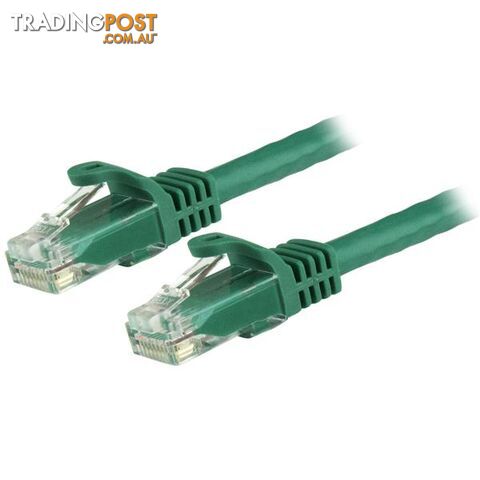 Startech N6PATC750CMGN 7.5 m Cable Green CAT6 Patch Cord - StarTech -...