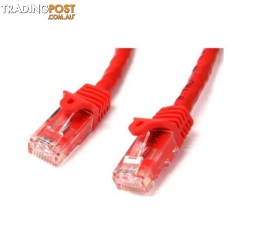 AKY CB-CAT6A-5RED Cat6A Gigabit Network Patch Lead Cable 5M Red - AKY - CB-CAT6A-5RED