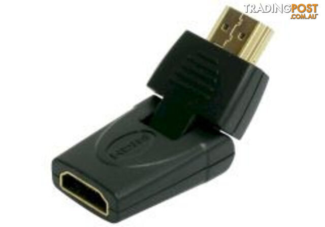 Comsol HDMI-SMF-AD HDMI Female to Swivel HDMI Male Adapter - Comsol - 9332902020338 - HDMI-SMF-AD