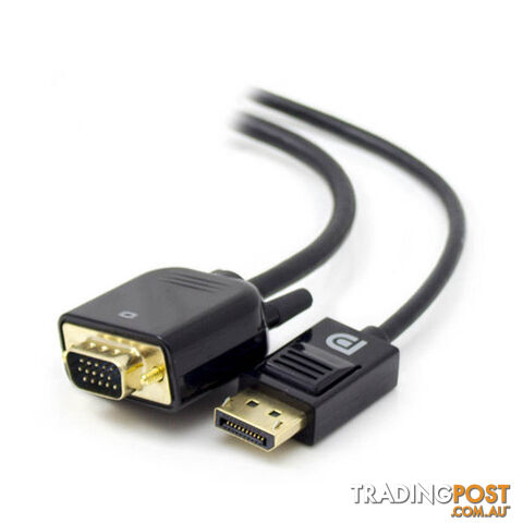 Alogic DP-VGA-01-MM 1 Meter DisplayPort to VGA Cable - Alogic - 9319810203640 -...