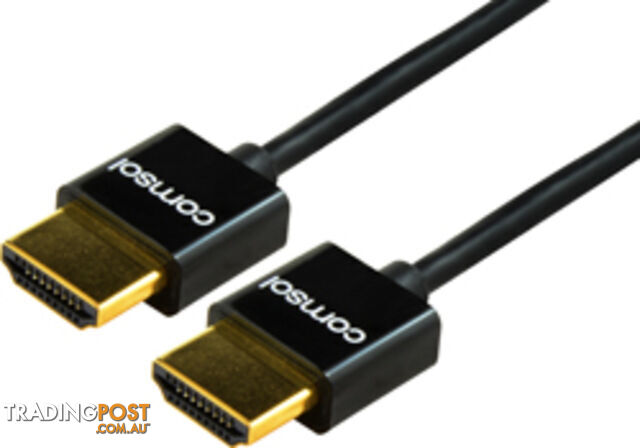 Comsol HD-SS-015 1.5M Super Slim High Speed HDMI Cable with Ethernet - Comsol -...