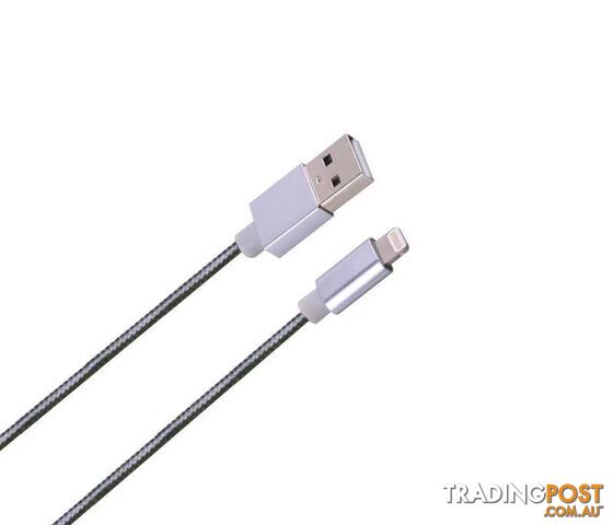 8Ware 8W-IPHR2 Premium 2m Apple Certified USB Lightning Data Sync Fast Charging Cable - 8ware - 0750258579871 - 8W-IPHR2