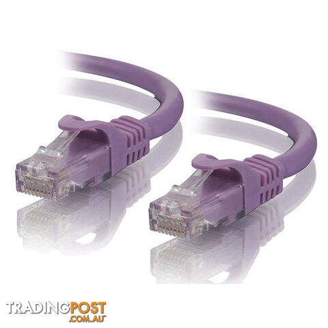 Alogic 2M CAT6 Network Cable - Purple  [C6-02-Purple] - Alogic - 9319866032119 - C6-02-Purple