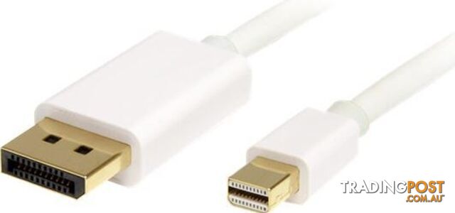 StarTech MDP2DPMM1MW 1m Mini DisplayPort to DisplayPort Cable - StarTech -...