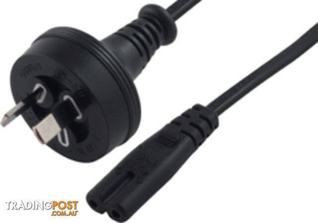 Comsol IEC-C7-02 2M Power Cable 2PIN AUS(M) - C7 for Power Supply - Comsol -...