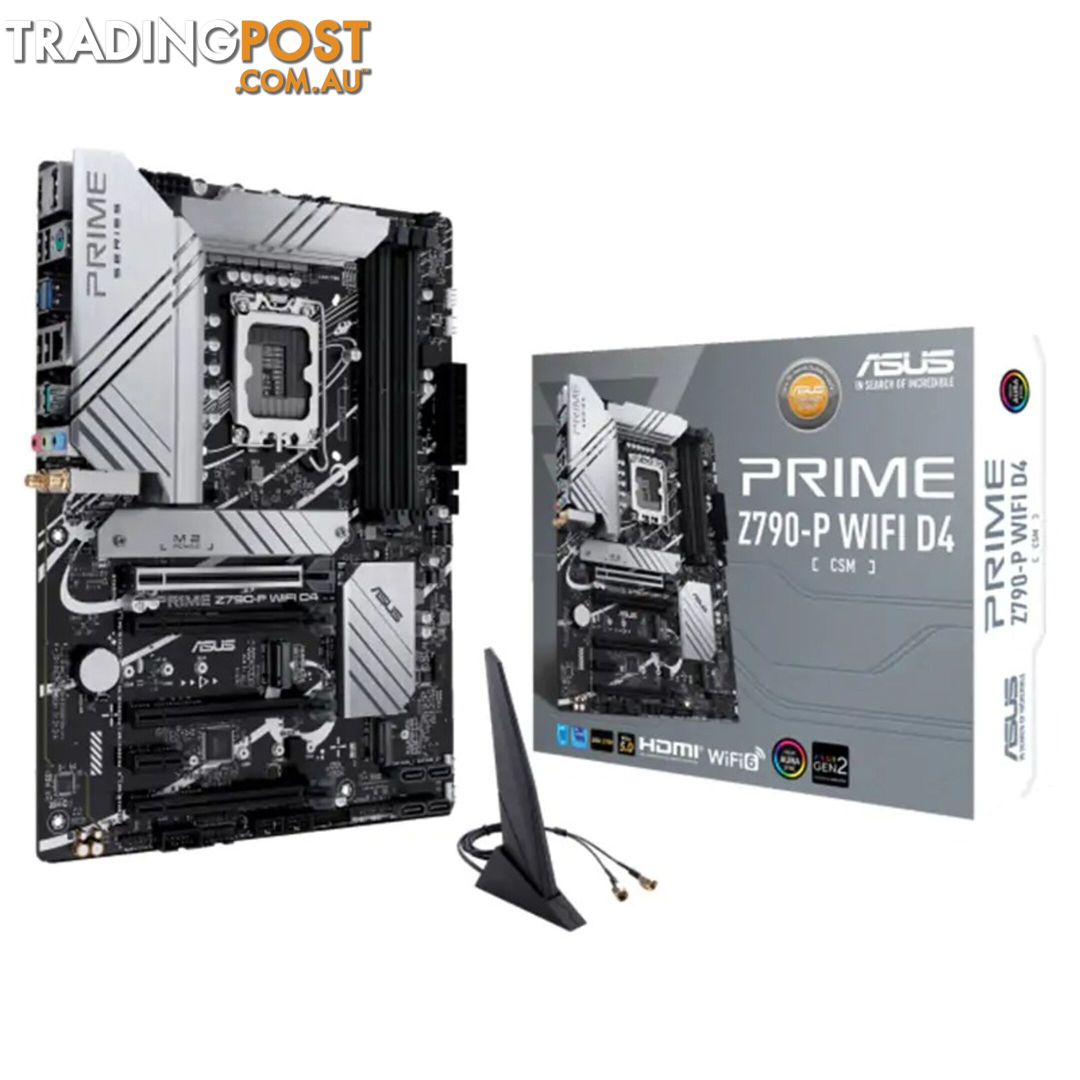 ASUS PRIME Z790-P WIFI-CSM LGA 1700 ATX Motherboard - ASUS - 4711081937258 - PRIME Z790-P WIFI-CSM