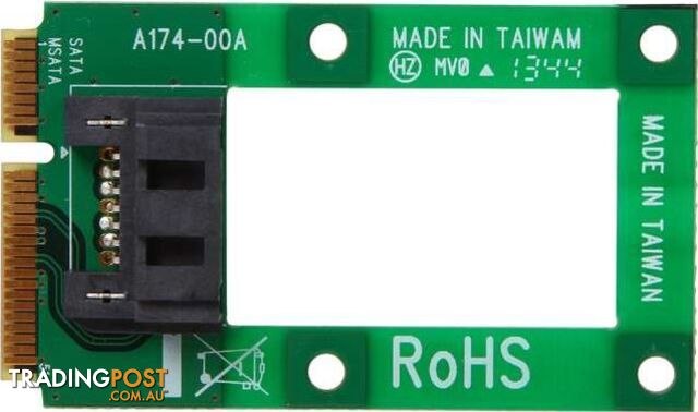 StarTech MSAT2SAT3 mSATA to SATA HDD/SSD Adapter Converter - StarTech - 065030854825 - MSAT2SAT3 - photo 2 of 2