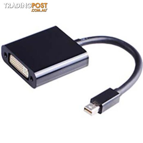 Alogic Active Mini Display Port To DVI Adapter Male To Female MDP-DVI-ACTV - Alogic - 9319861537480 - MDP-DVI-ACTV