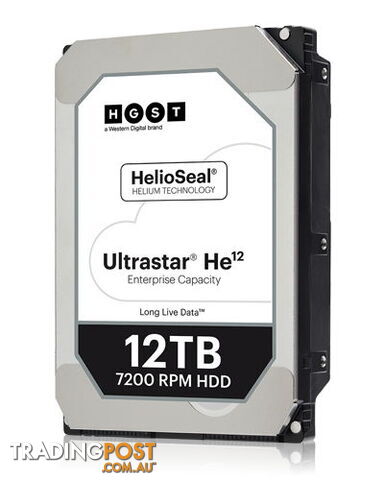 WD 0F30146 Ultrastar DC HC520 12TB 3.5" Enterprise SATA HDD, HUH721212ALE604 - WD - 8717306638999 - 0F30146 - photo 2 of 2