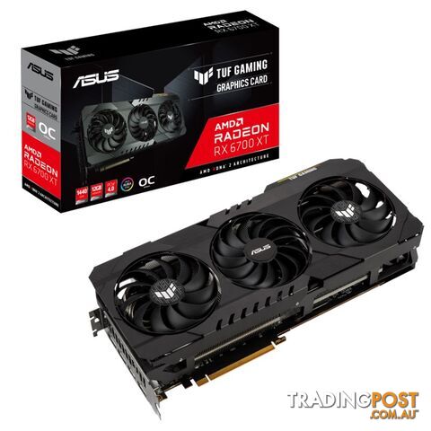 ASUS TUF-RX6700XT-O12G-GAMING Radeon RX 6700 XT TUF Gaming OC Edition 12GB - ASUS - 195553119283 - TUF-RX6700XT-O12G-GAMING