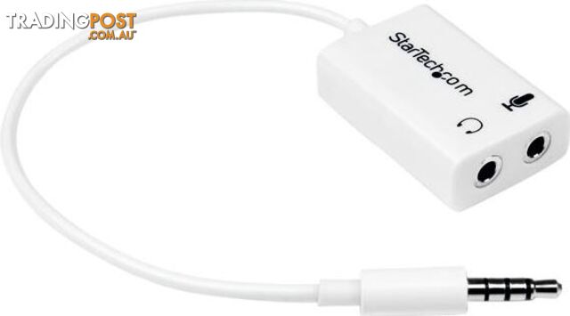 StarTech MUYHSMFFADW Headset Splitter 4 Pin to 2x 3 Position - StarTech -...