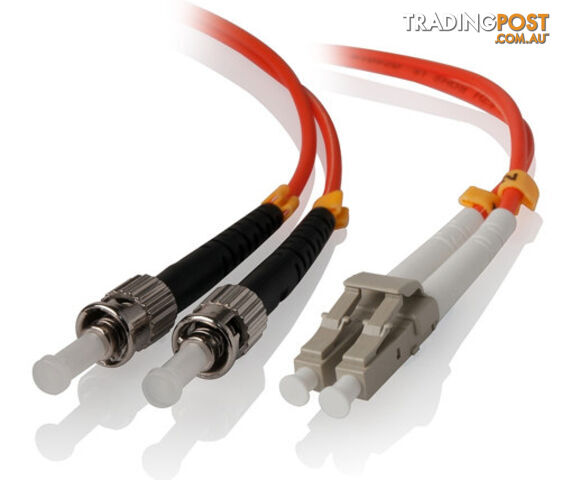 Alogic LCST-02-OM1 2m LC-ST Multi Mode Duplex LSZH Fibre Cable 62.5/125 OM1 - Alogic - 9350784003904 - LCST-02-OM1 - photo 1 of 2