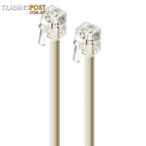 Alogic RJ1205R 5m RJ12 Telephone Line Cable - Alogic - 9350784015105 - RJ1205R