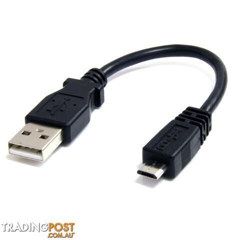 StarTech UUSBHAUB6IN 6in Micro USB Cable - A to Micro B - M/M - StarTech -...