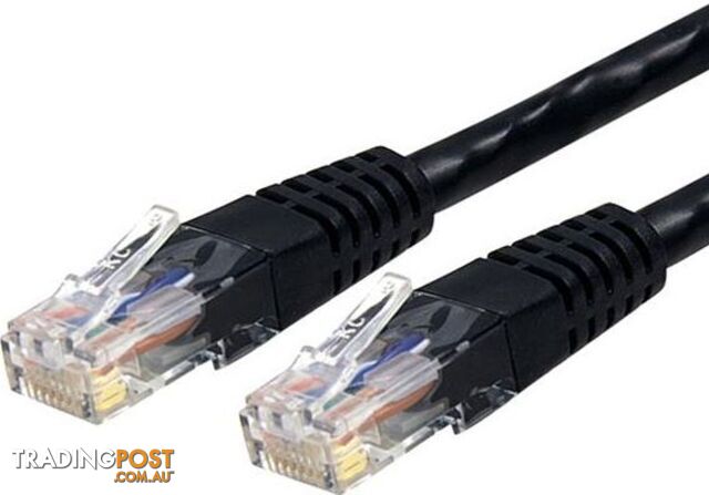StarTech C6Patch10BK 3M Black MOLDED CAT6 UTP Patch Cable - StarTech -...
