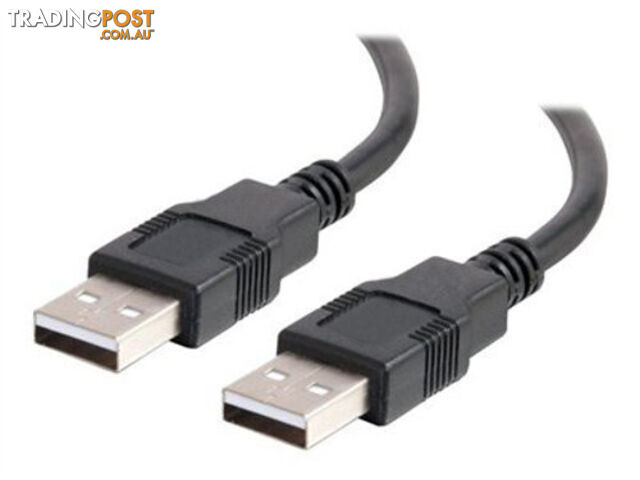 Alogic USB2-03-AM-AM 3m USB 2.0 Type A to Type A Cable - M to M - Alogic -...