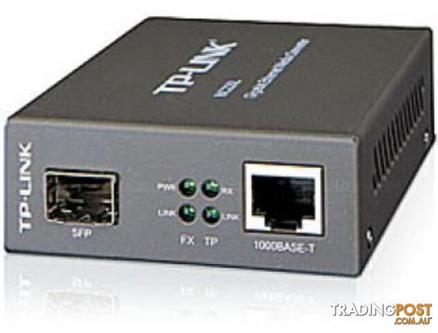 TP-Link MC220L 1000M SFP to 1000M RJ45 Media Converter TL-MC220L - TP-Link - 845973030476 - TL-MC220L