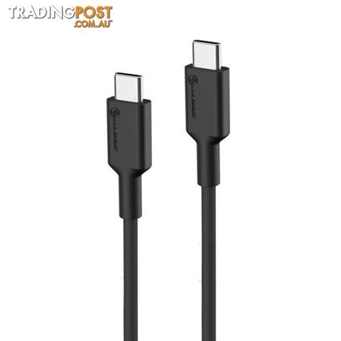 Alogic ELPCC201-BK Elements PRO USB-C to USB-C cable - Male to Male - 1m Black -...
