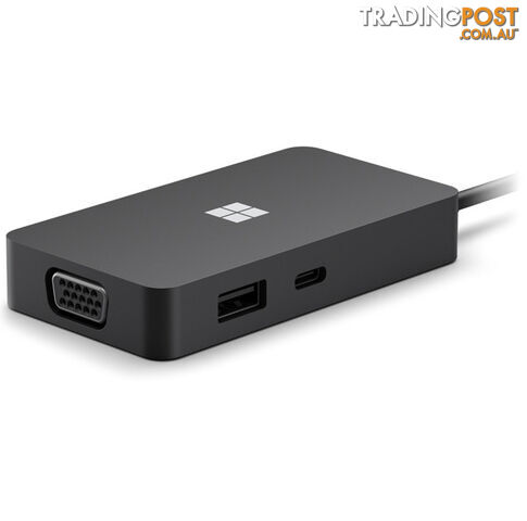 Microsoft SWV-00005 USB-C Travel Hub Black - Microsoft - 0889842617368 - SWV-00005