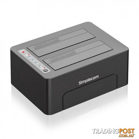 Simplecom SD422 Dual Bay USB 3.0 Docking Station for 2.5" & 3.5" SATA Drive -...