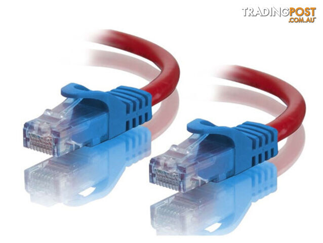 Alogic C6-01-RED-CSV 1m Red CAT6 Crossover Cable - Alogic - 9362353214505 - C6-01-RED-CSV