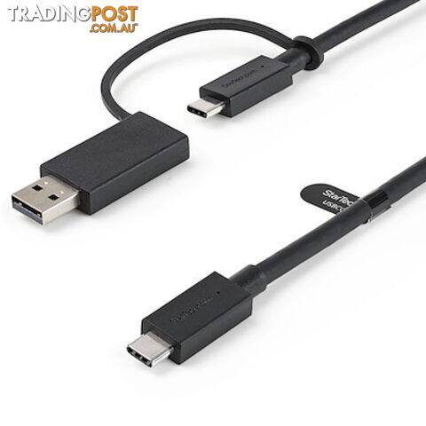 Startech USBCCADP 0.9M HYBRID USB3.1 C CABLE WITH USB3.0 A ADAPTER 100W PD FOR DOCKS 2YR - StarTech - 65030891660 - USBCCADP