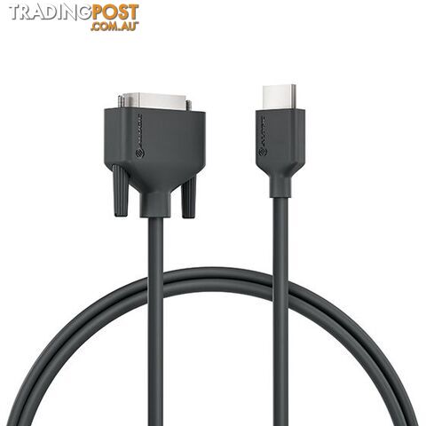 ALOGIC EL2HDDVI-02 Elements HDMI to DVI Cable - Male to Male - 2m - Alogic -...