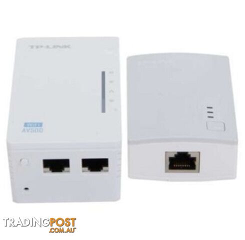 TP-Link TL-WPA4220 KIT 300Mbps AV500 WiFi Powerline Extender Starter Kit - TP-Link - 845973032586 - TL-WPA4220 KIT