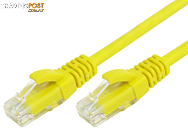 Comsol UTP-01-C6A-YEL 1M 10GbE Cat 6A UTP Patch Cable LSZH - Yellow - Comsol - 9332902014061 - UTP-01-C6A-YEL