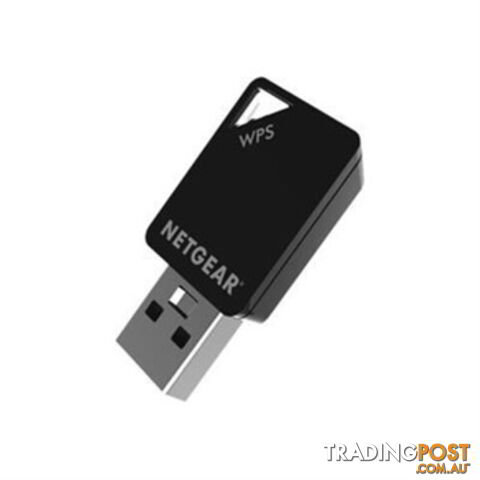 Netgear A6100-10000S Dual Band Wi-Fi USB Mini Adapter - Netgear - 745883638604 - A6100-10000S