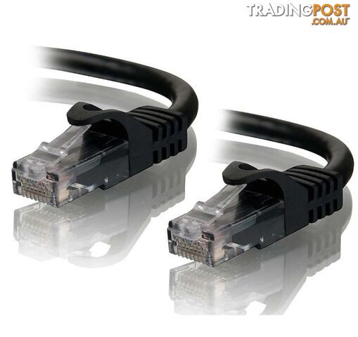Alogic C6-7.5-Black 7.5m Black CAT6 Network Cable - Alogic - 9350784013354 -...