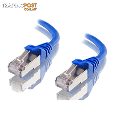 Alogic 5m Blue 10Gbe Shielded CAT6A LSZH Network Cable C6A-05-Blue-SH - Alogic - 9319866088819 - C6A-05-Blue-SH