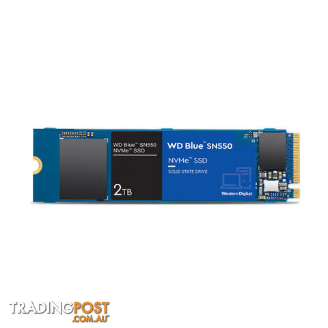 WD WDS200T2B0C Blue SN550 2TB NVMe SSD - WD - 0718037881379 - WDS200T2B0C