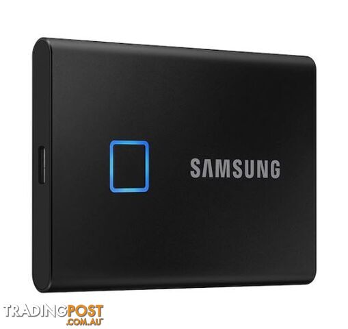 Samsung MU-PC500K/WW Portable SSD T7 Touch, 500GB, Black, USB3.2 - Samsung - 8806088882888 - MU-PC500K/WW
