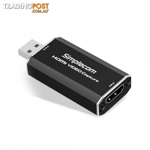 Simplecom DA315 HDMI to USB 2.0 Video Capture Card Full HD 1080p for Live...