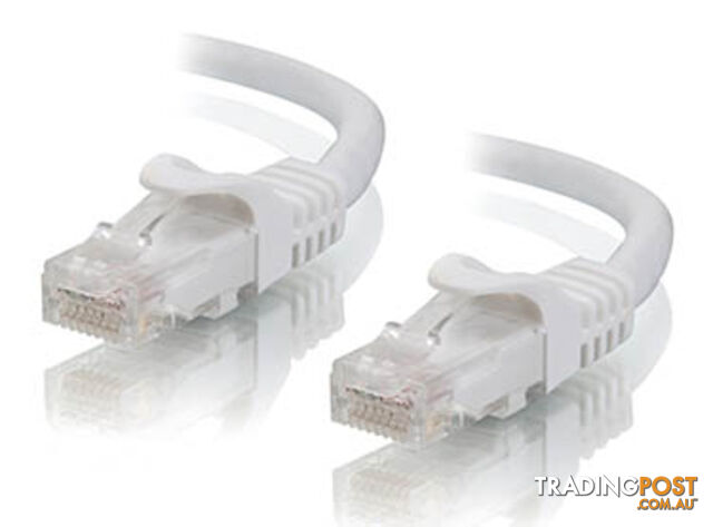 Alogic 1m White CAT6 network Cable C6-01-White - Alogic - 9319866079947 - C6-01-White